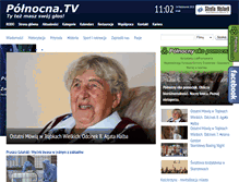 Tablet Screenshot of polnocna.tv